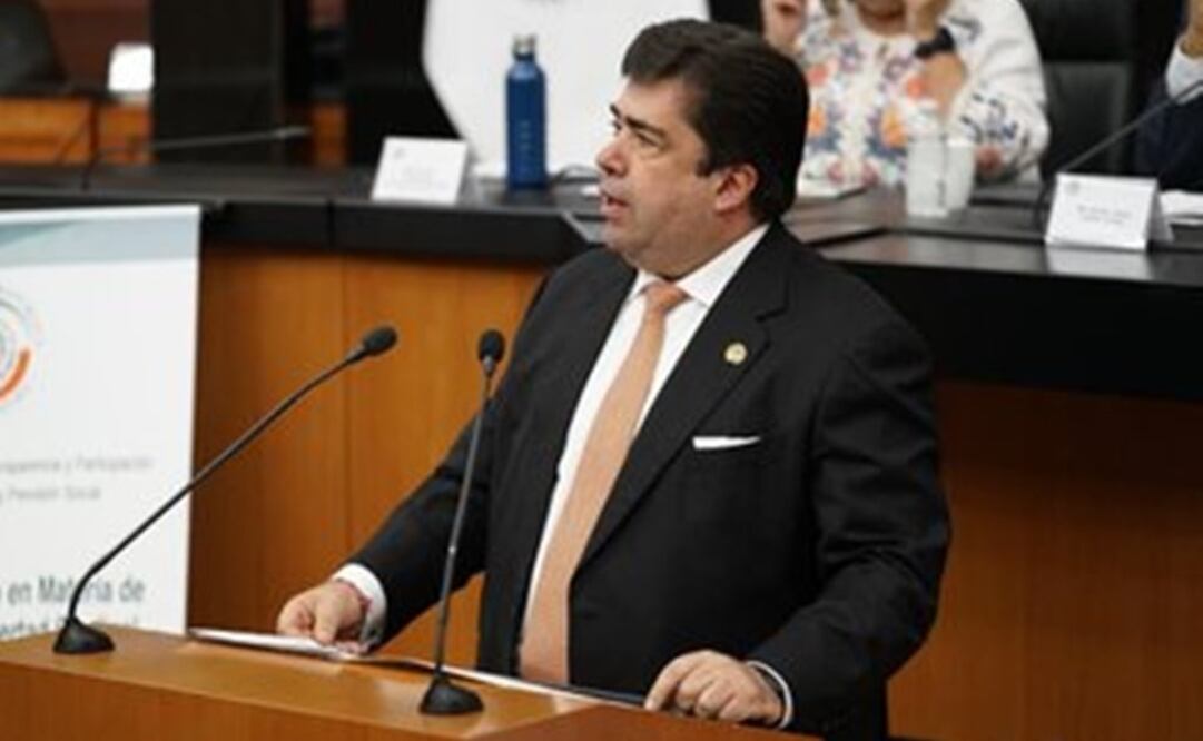 Presidente de la Confederación Autónoma de Trabajadores y Empleados de México (CATEM); Pedro Haces Barba / Tomada de Twitter @PedrohacesO 