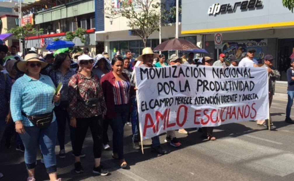 Campesinos realizan bloqueos carreteros en estados; piden liberar recursos para campo