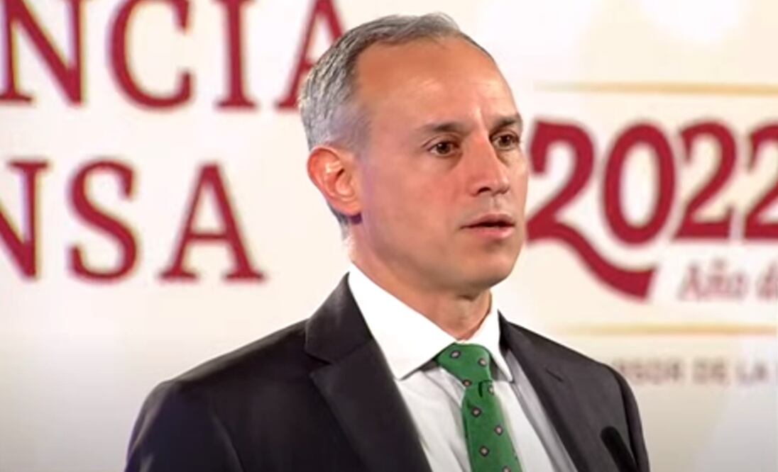 López-Gatell indicó que en estos momentos solo se registra 0.1% de casos activos de la pandemia. Foto: tomada de video