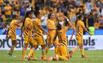 Tigres femenil aplasta a Necaxa y le propina una goleada de escándalo