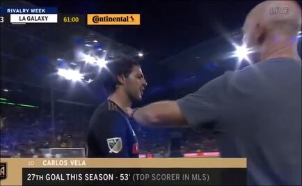 Técnico del LAFC no castigará a Carlos Vela por su berrinche