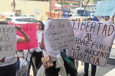 Peregrinan a la Basílica; piden liberar a sacerdote
