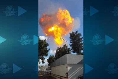 Se registra incendio en fábrica en Eje 2 Norte y Naranjo