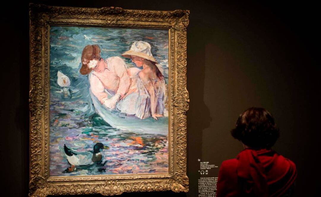 Mary Cassatt era una gran admiradora del pintor Edgar Degas  FOTO: AFP