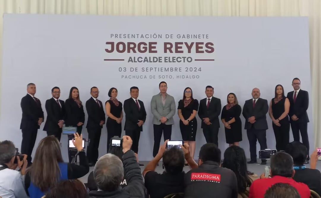 Alcalde de Pachuca, Jorge Reyes. Foto: Especial