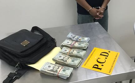 Detienen a mexicano en Costa Rica con más de 27 mil dólares sin declarar 