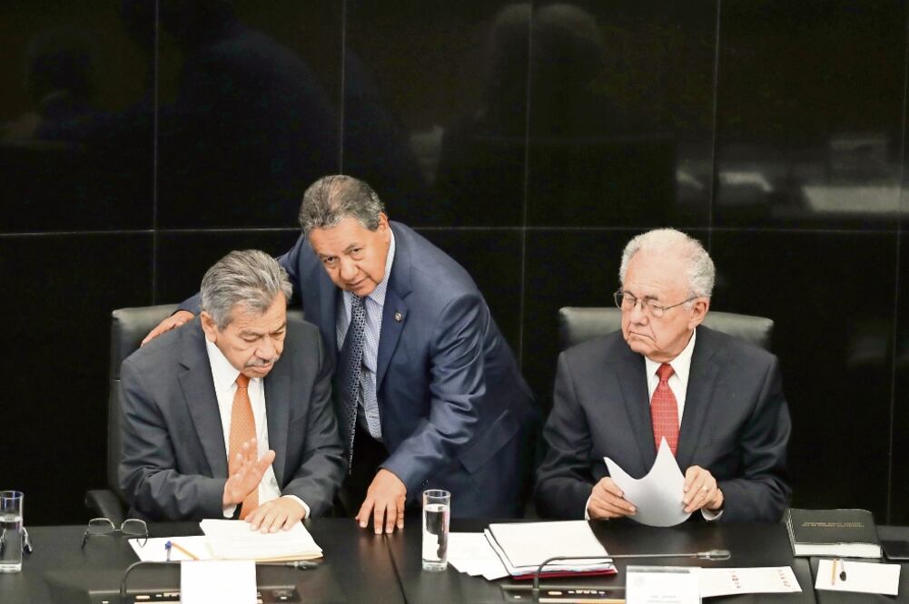 Comparecencia. Javier Jiménez Espriú, titular de la SCT, dijo que en esta administración no habrá constructoras favoritas del Presidente. Foto: VALENTE ROSAS. EL UNIVERSAL