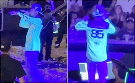 "Se la tienen que pedir a su gobierno", dice Natanael Cano sobre uno de sus corridos; le apagan el sonido en vivo