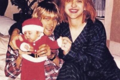 Courtney Love dedica mensaje navideño a Kurt Cobain