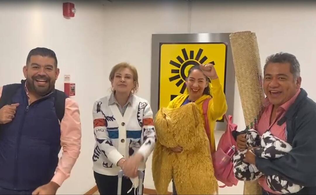 El PAN y el PRD se suman a la bancada del PRI, que minutos antes cerró filas y se preparó para pernoctar en San Lázaro / Foto: Captura de pantalla