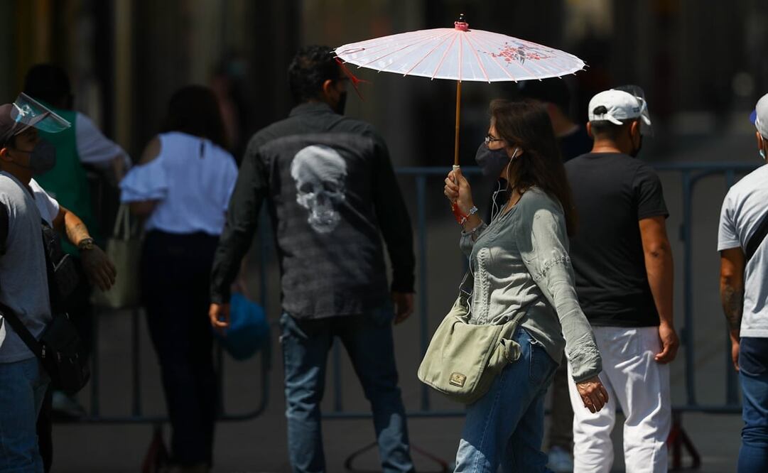 Las altas temperaturas continuarán en la Ciudad de México. Foto: Archivo/EL UNIVERSAL