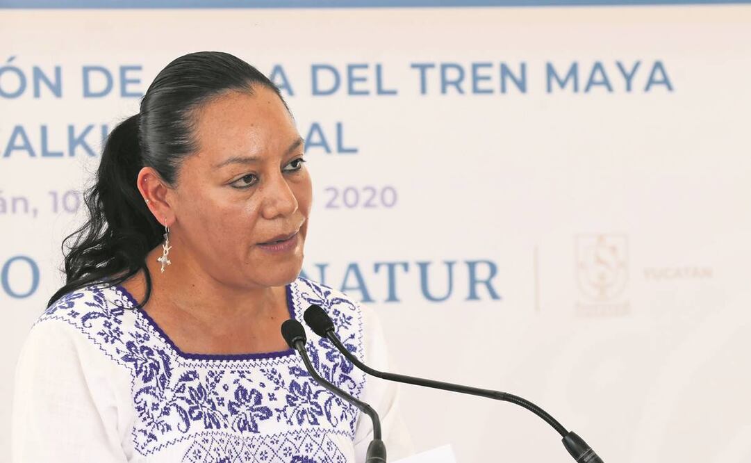 María Luisa Albores, titular de Semarnat, dijo que la empresa Xcaret no ha presentado ni una MIA. Foto: Archivo EL UNIVERSAL