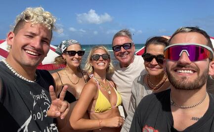 Así fueron las lujosas vacaciones del Clan Montaner en República Dominicana