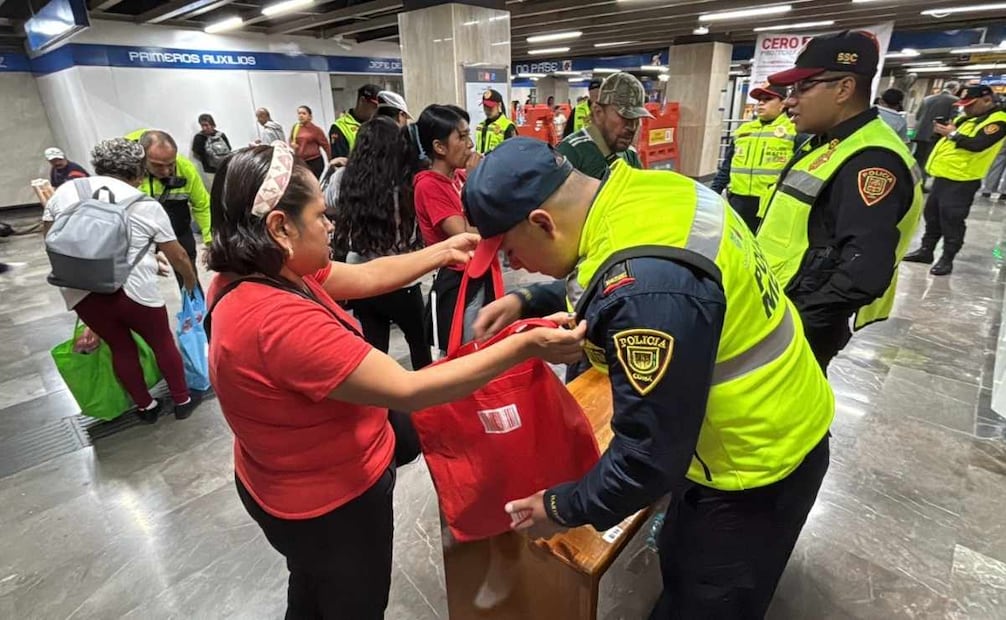Diversos elementos de seguridad trabajaron colaborativamente trabajaron para prevenir el traslado y venta de pirotecnia. 17/09/2026. | Foto: Especial.