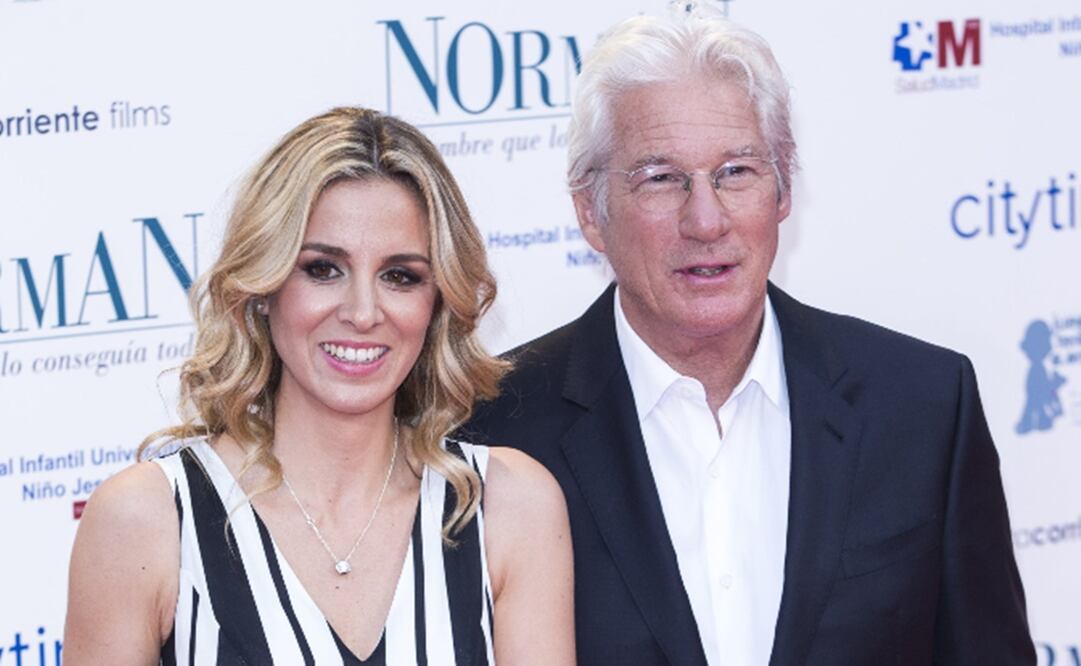 Richard Gere y Alejandra Silva. Foto: Especial