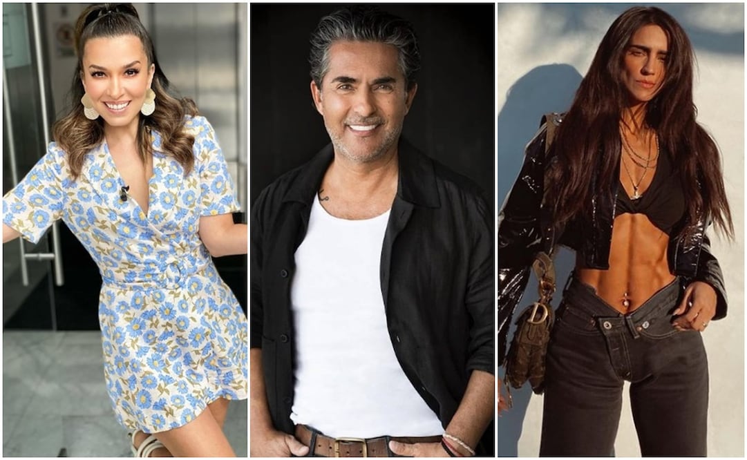 Laura G, Raúl Araiza y Bárbara de Regil. Fotos: Captura Instagram