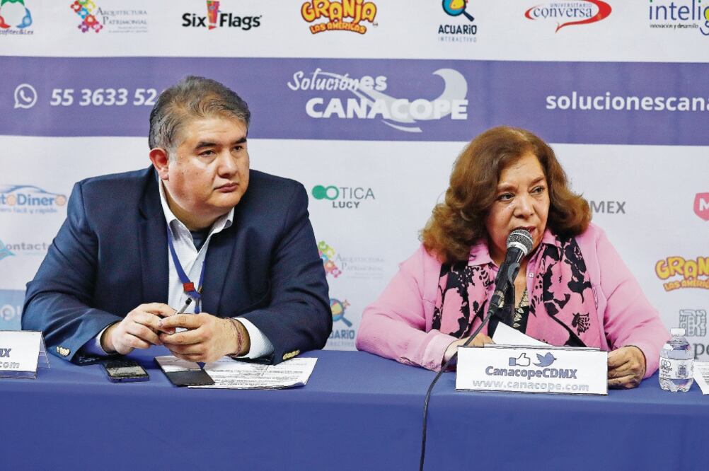 Ada Irma Cruz Davalillo dio a conocer los resultados del sondeo sobre la percepción de seguridad e incidencia de delitos en el sector en 2018. Foto: YADIN XOLALPA. EL UNIVERSAL