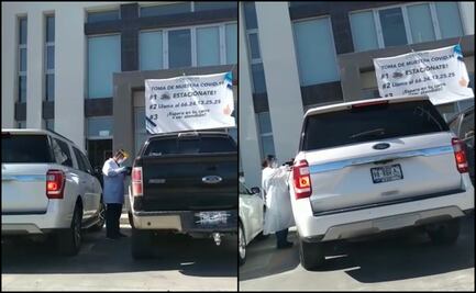 Hacen filas en laboratorios para prueba de Covid-19 en Sonora