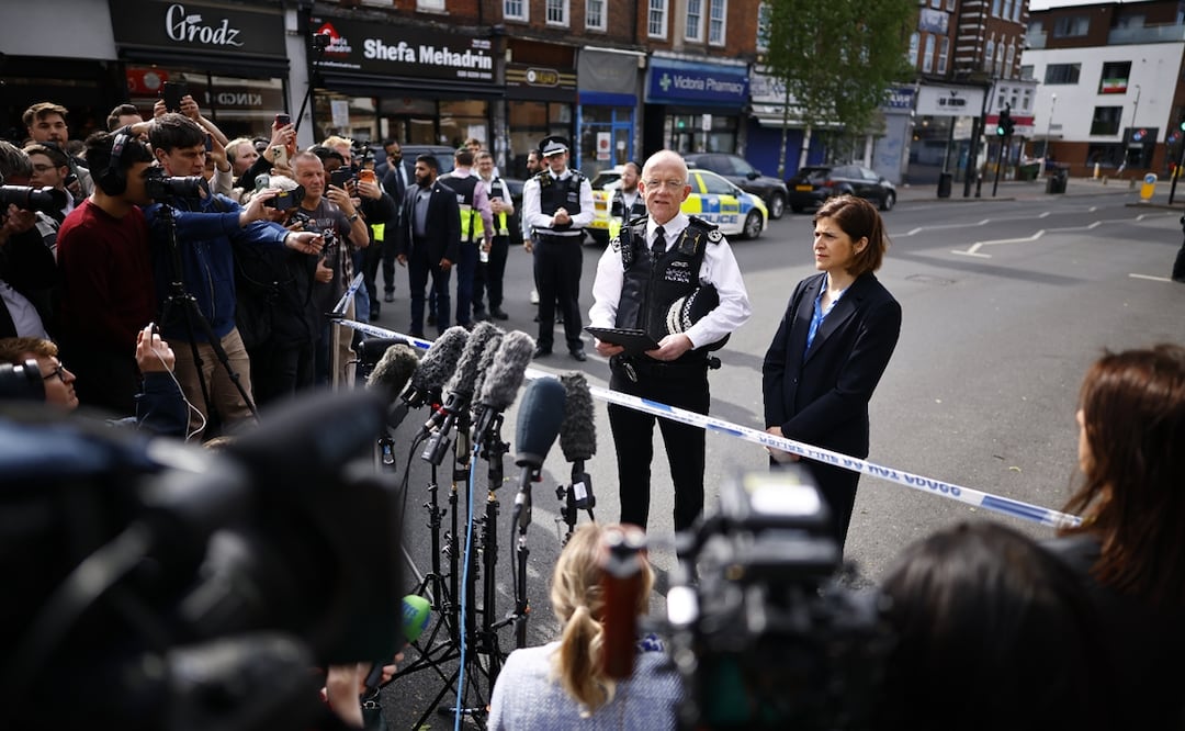 El apuñalamiento de dos hombres judíos en Londres fue declarado formalmente la policía como "un incidente terrorista". Foto: EFE