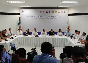 Firman 9 municipios convenio para establecer el Mando Único en Quintana Roo