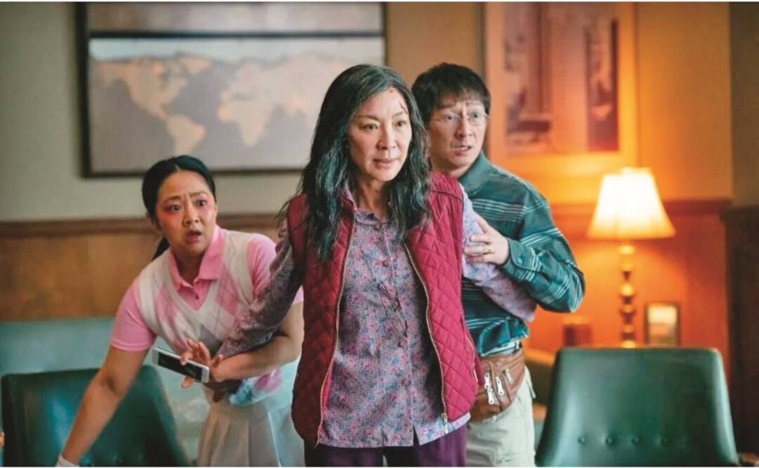 Michelle Yeoh, como Evelyn, compite como Mejor actriz. Foto:IAC FILMS
