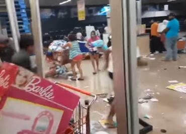 Viralizan video de saqueo en Veracruz; "estrenaste una vida de delincuente"