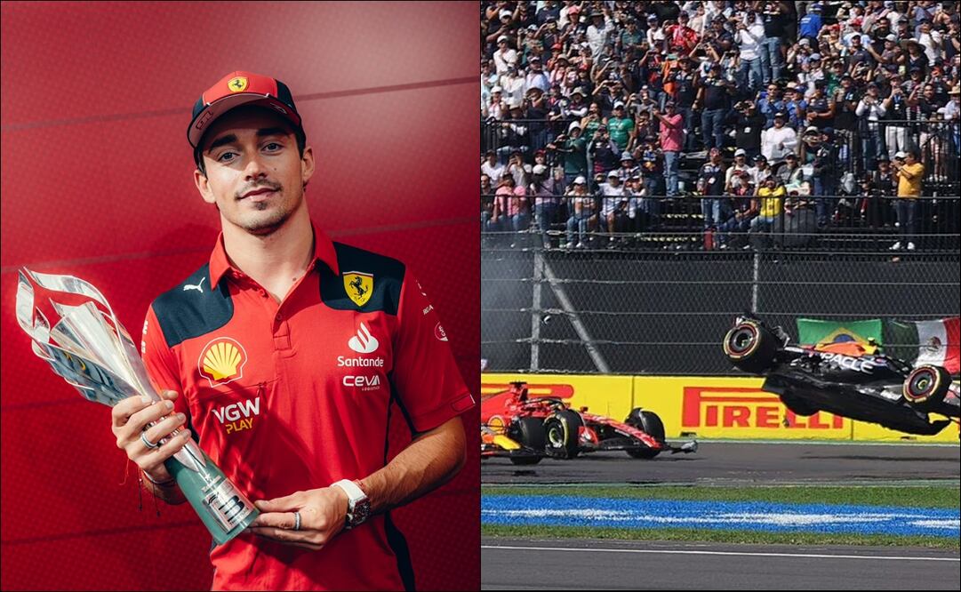 Charles Leclerc recordó el choque con Checo Pérez / Foto: Especiales
