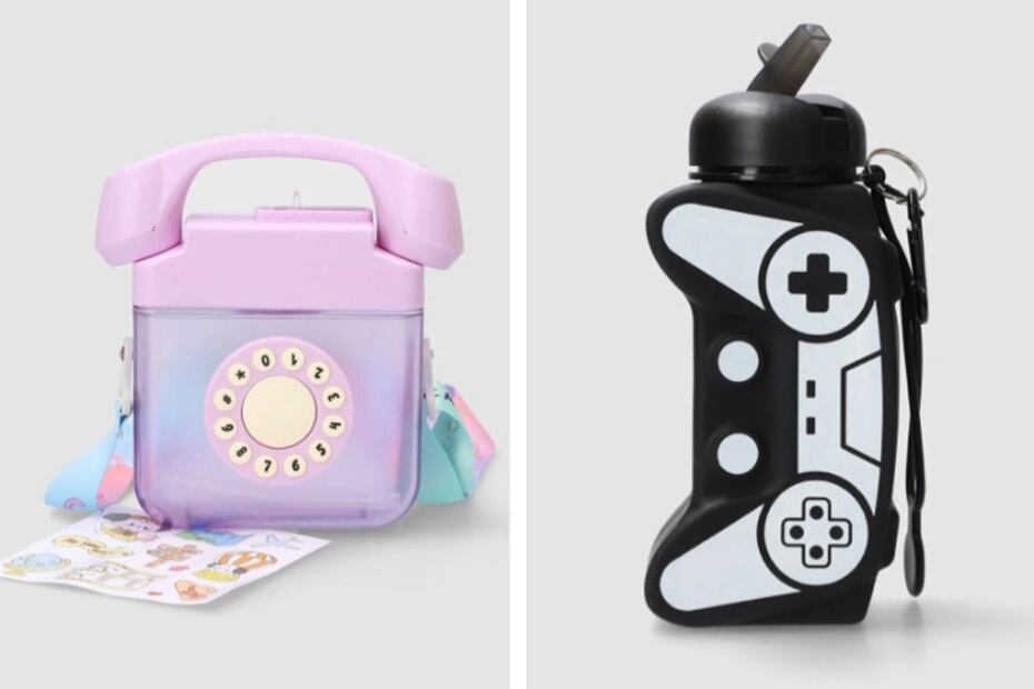 Un termo para agua fomenta la hidratación y hábitos saludables. Foto: C&A Moda