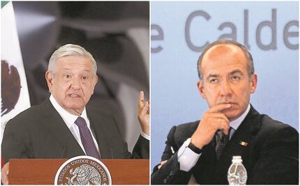 El agarrón AMLO-Calderón