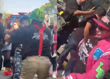 Sonido La Changa da el pistoletazo de salida al desfile del Día de Muertos con tremendo bailongo