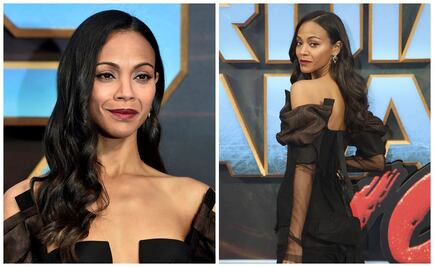 Zoe Saldaña lucha contra su ego: "Tengo un Hulk dentro de mí"