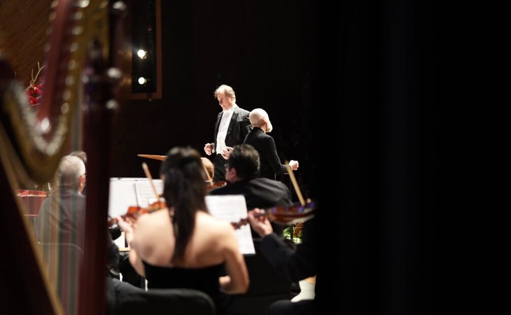 Martín Lebel, director de la Orquesta Sinfónica de Xalapa. Foto: FMM.