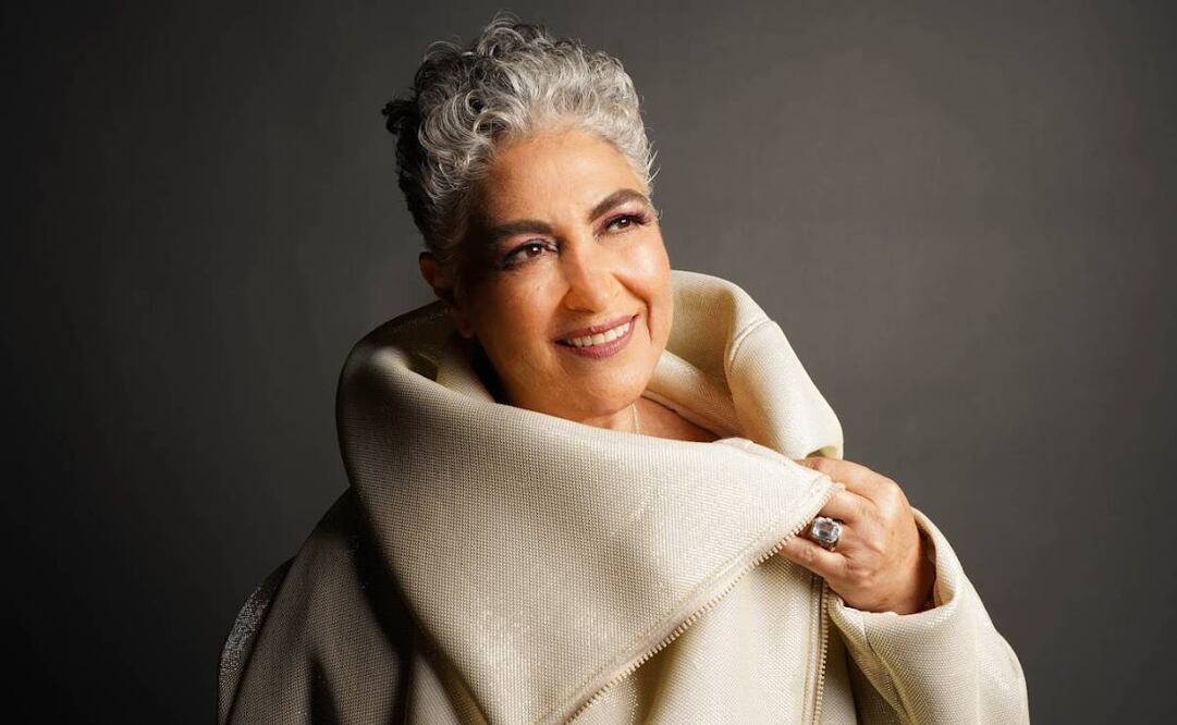 "Quizá no me ven joven porque ya no me pinto el pelo, porque creo hay edades", reconoció la cantante. 