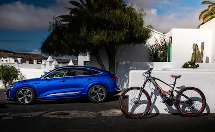 Audi y su bicicleta inspirada en los autos del Dakar
