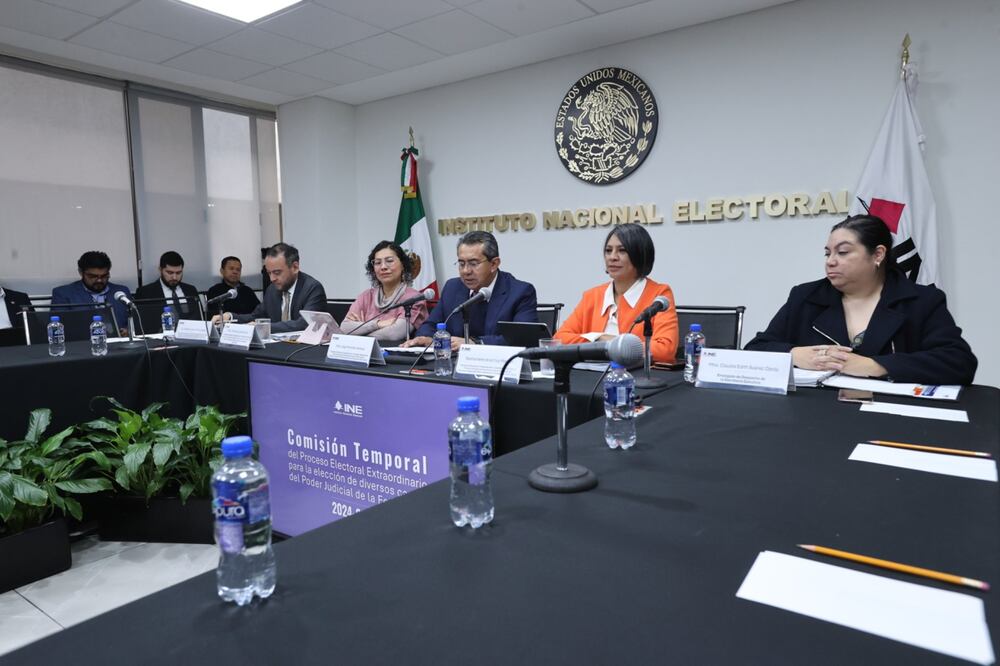 INE sigue analizando ajuste a presupuesto para elección judicial. Foto: X @INEMexico