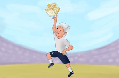 Ni Maradona metió esa mano