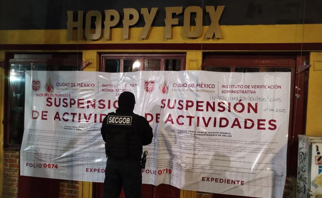 Segob capitalina suspendió 39 chelerías que no contaban con los permisos necesarios para su operación. Foto: Especial