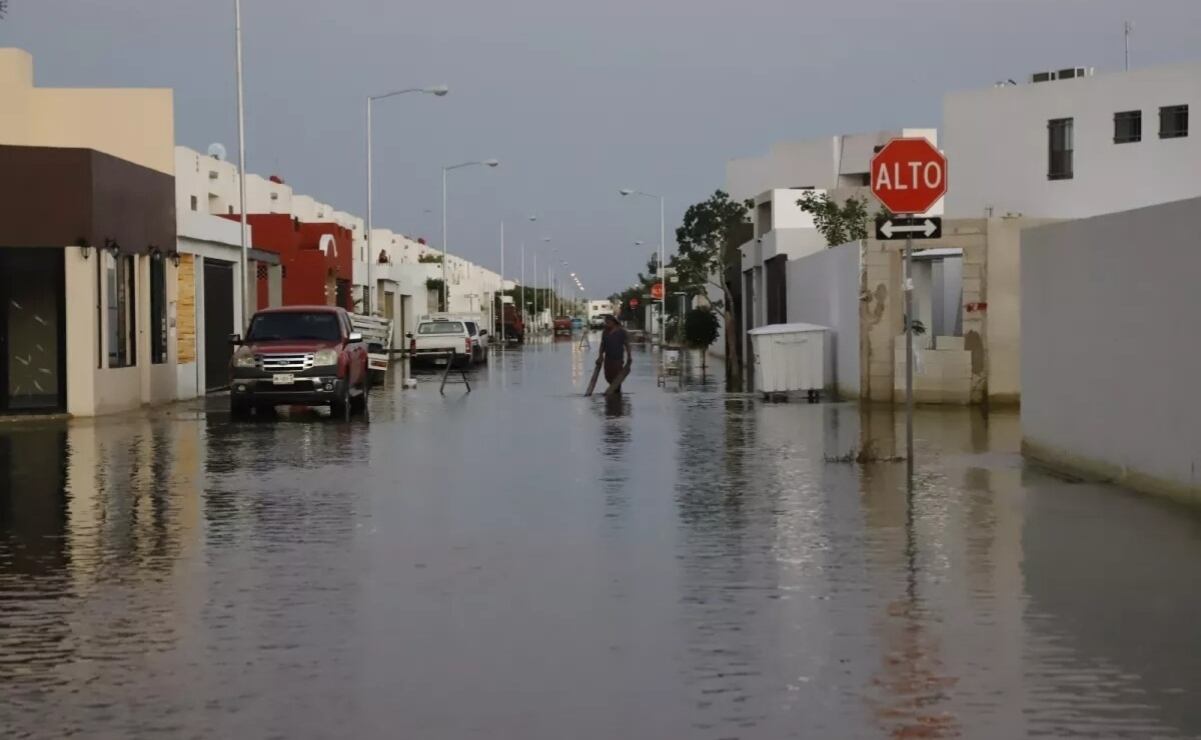 Alertan por posibles inundaciones en Mérida, ante el impacto potencial ...