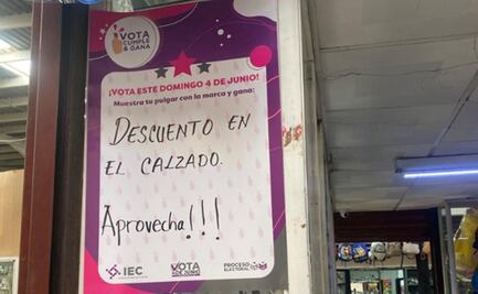 Elecciones Coahuila: Demuestra con tu pulgar que ya votaste y gana promociones en tiendas