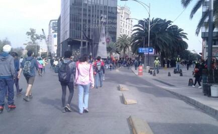 Con marcha piden que Peña Nieto vete Ley de Seguridad Interior