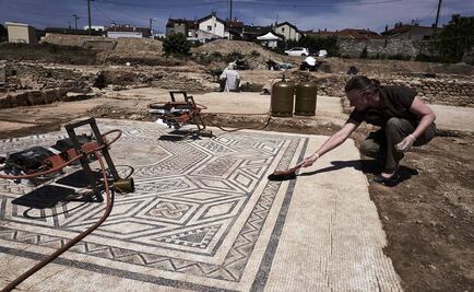 Hallan una "pequeña Pompeya" en Francia