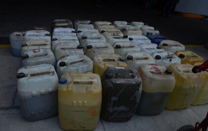 Incineran más de cinco toneladas de precursores químicos en Querétaro