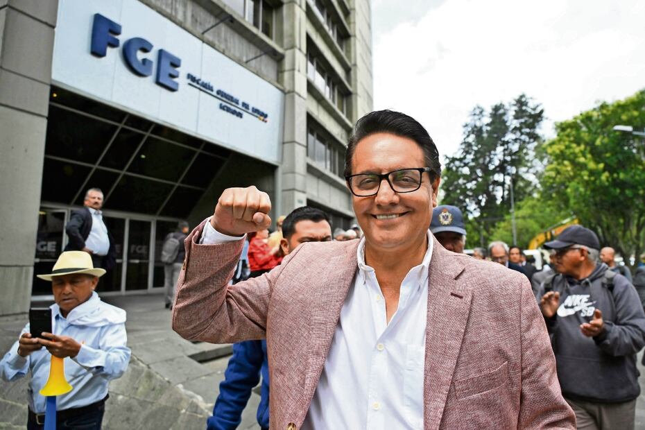 Asesinan al candidato presidencial ecuatoriano Fernando Villavicencio. Foto: AFP