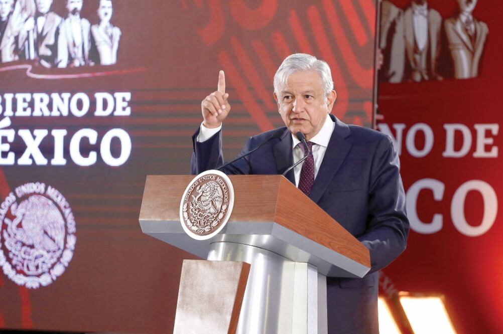 Apertura. Andrés Manuel López Obrador dijo que le plantearon cerrar su expediente secreto, a lo que se negó. (BERENICE FREGOSO. EL UNIVERSAL)
