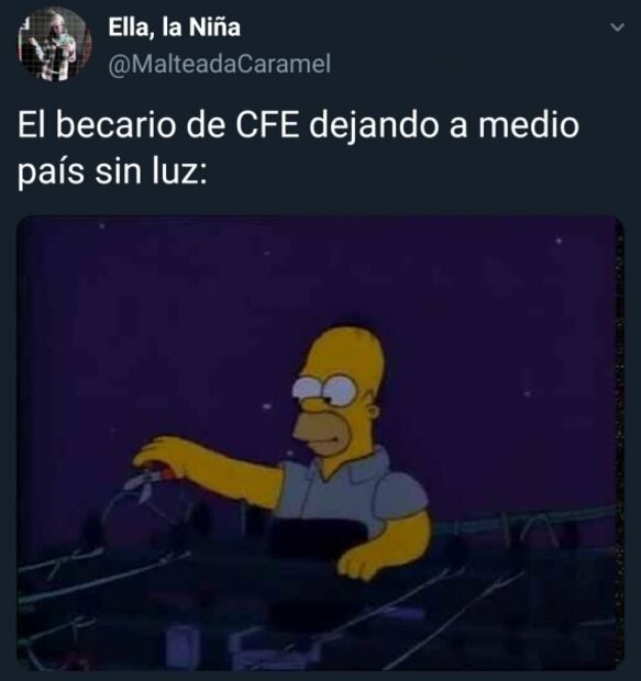 Apagón del Día de los Inocentes genera memes