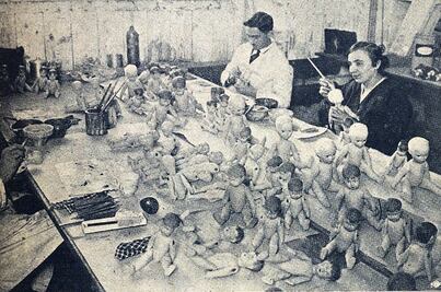 Las extravagantes muñecas europeas