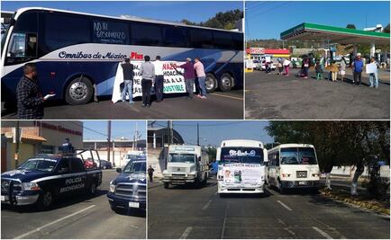 Choferes realizan bloqueos por gasolinazo en Michoacán
