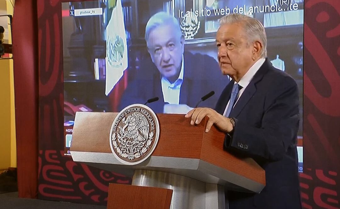 López Obrador advierte de fraudes por uso de su imagen con inteligencia artificial. Foto: Especial