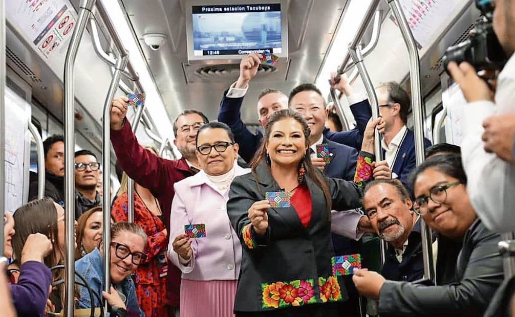 Línea 1 del metro, abre completa. Foto: Especial