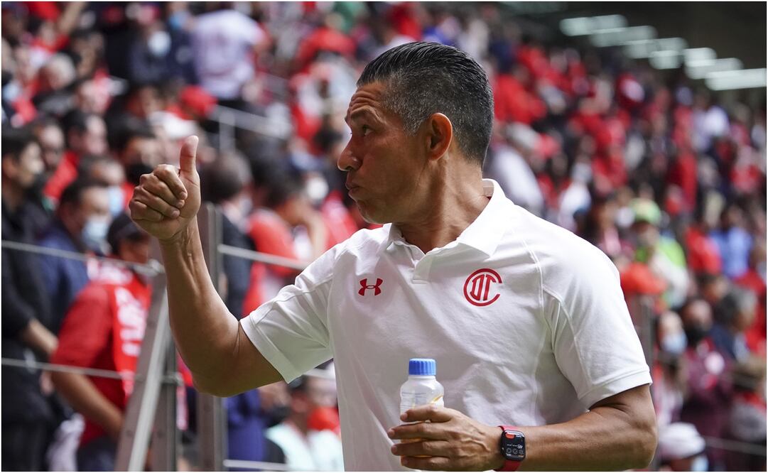 Ignacio Ambriz rescata del empate ante Chivas que Toluca recuperó la idea futbolística / FOTO: IMAGO7